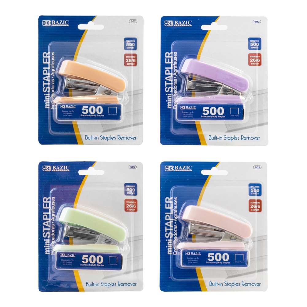 Stapler Mini Pastel