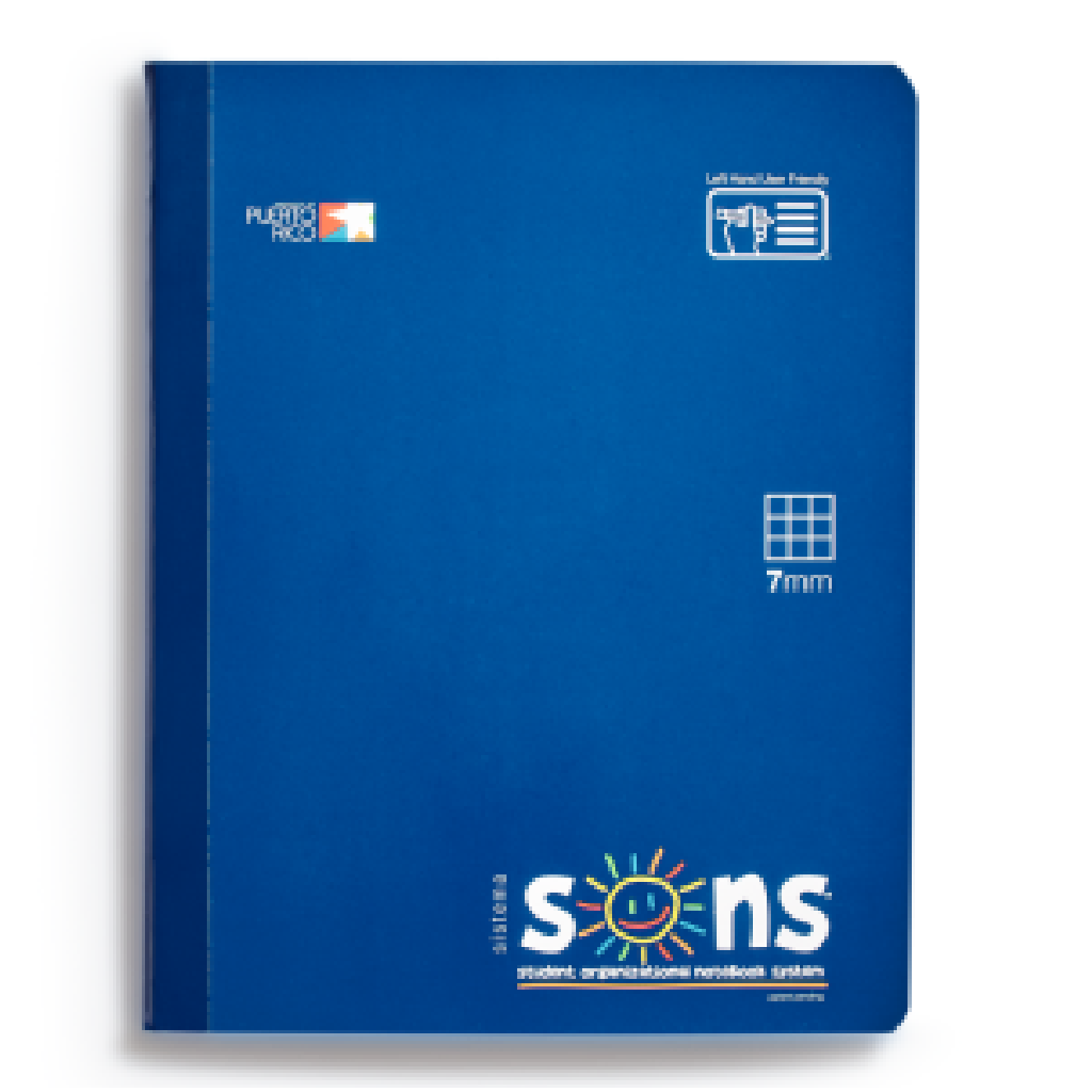 Quad Notebook 7mm