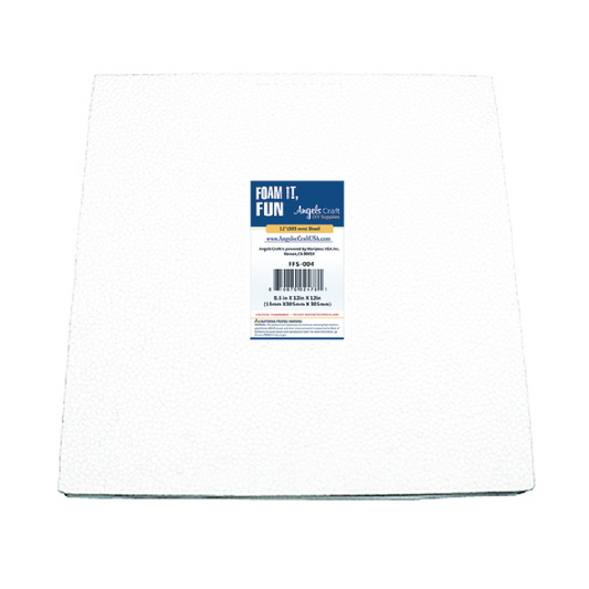Foam Flat Square 12" x 12"