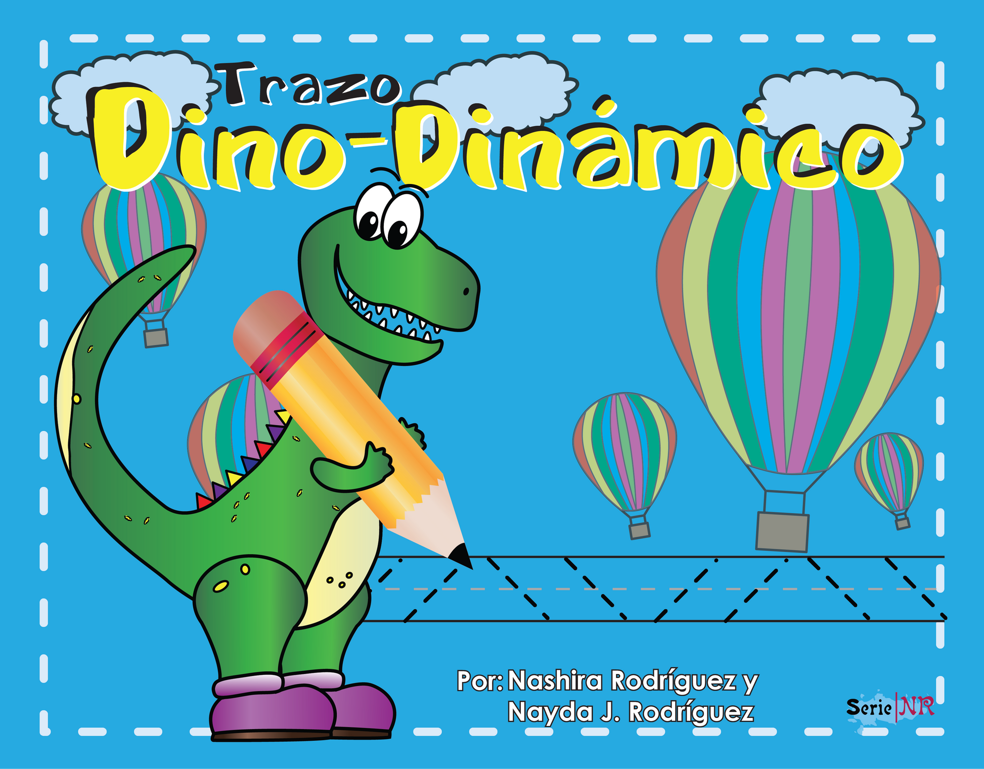 Libro de trazos Trazo Dino Dinamico Puerto Rico cuaderno