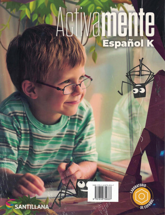 libro actividades activamente espanol k santillana kinder