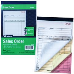 Sales Order Book 6" x 9" 3-Parts Copy