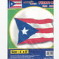 Flag 4' x 6' Puerto Rico Embroidery [Azul Claro]