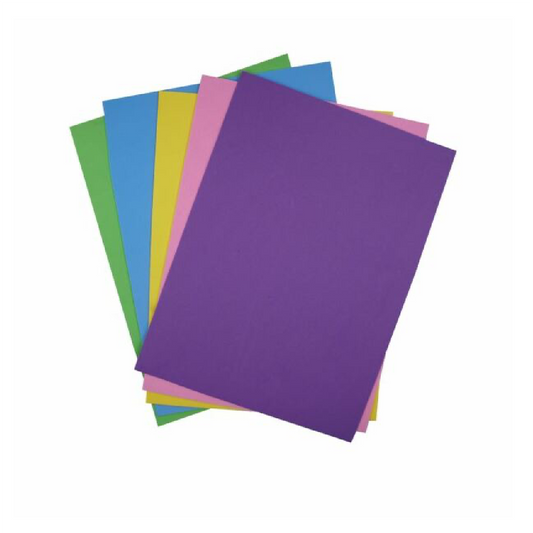 Foamy 8.5 x 11.5" Pastel Colors [pk-5]