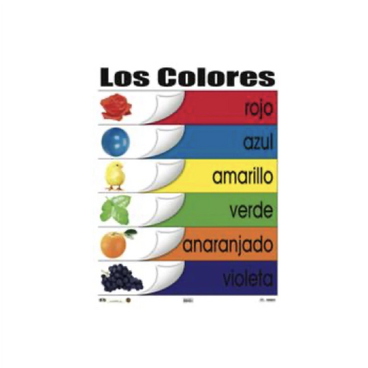 Poster Los Colores