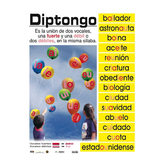 Poster Diptongo