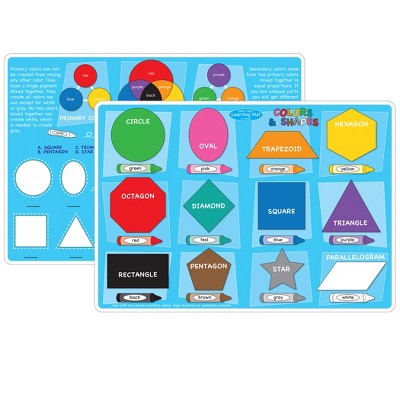 Learning Mat Colors & Shapes 12.25" x 17.5"