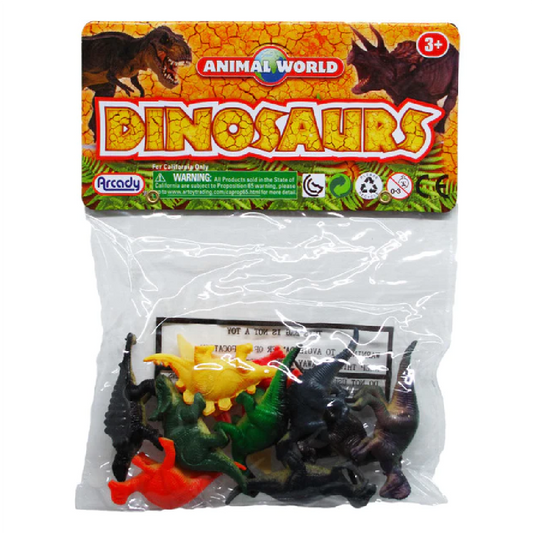Plastic Dinosaurs 2" [pk-10]
