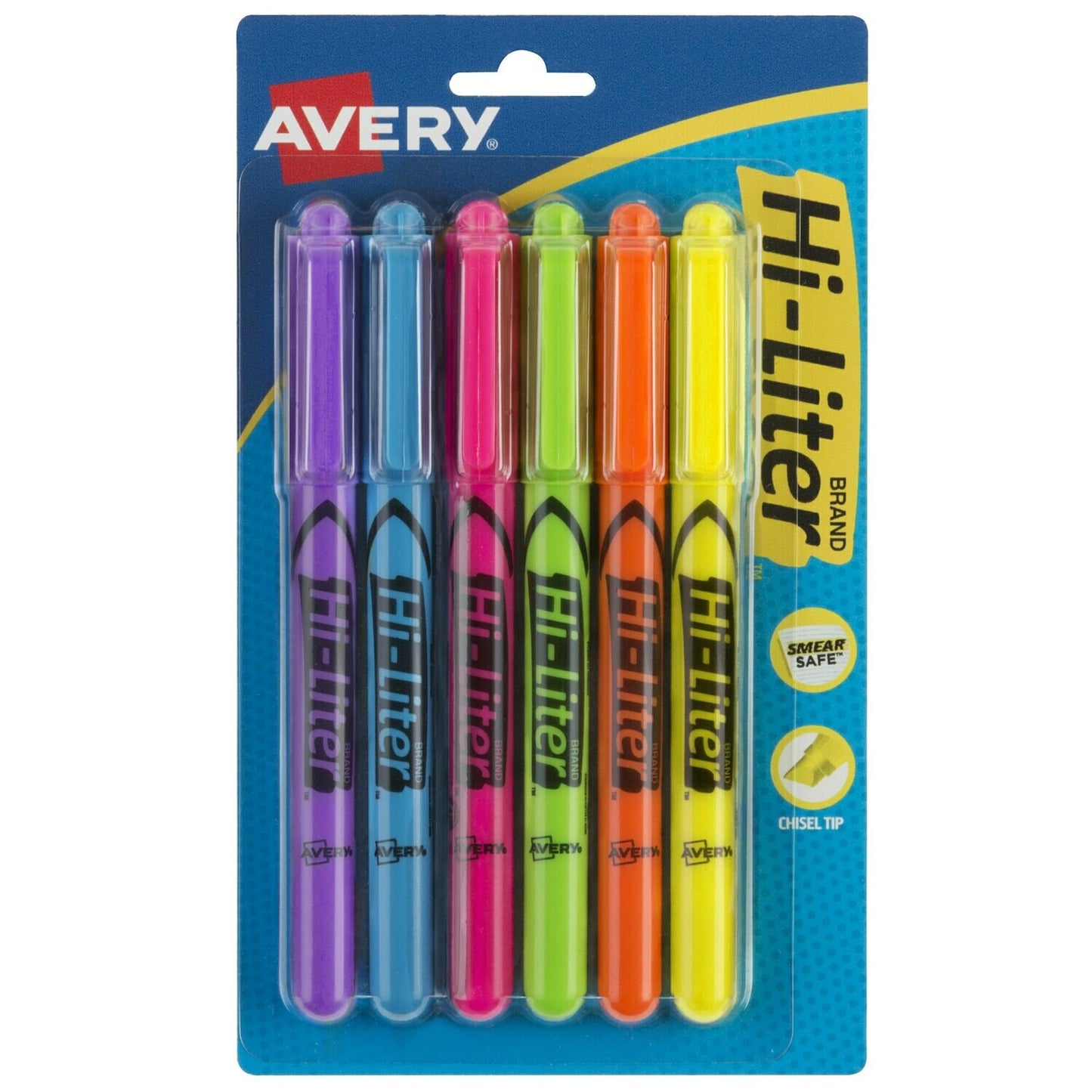 Highlighter Avery [pk-6]