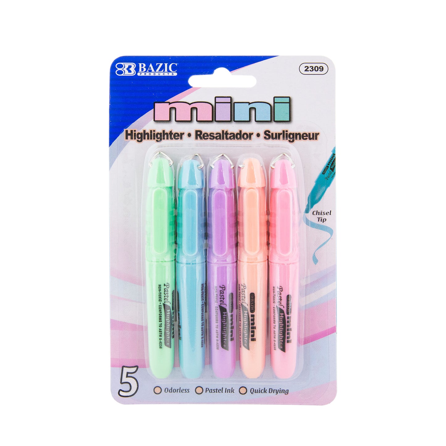 Highlighter Mini Pastel [pk-5]