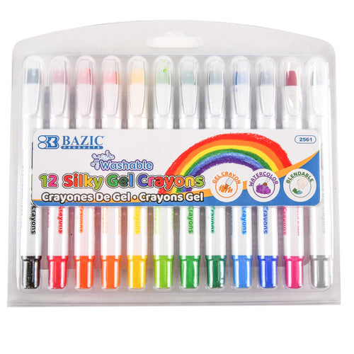Silky Gel Crayon [pk-12]