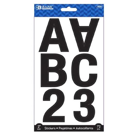 Sticker Letters 2"
