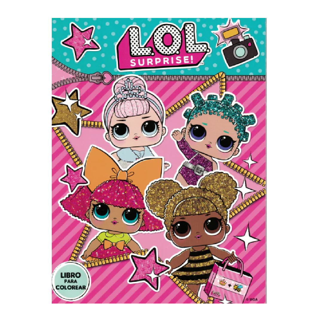 Coloring and activity Book LOL