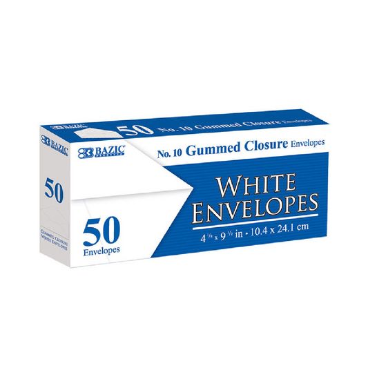 Envelopes #10 White [bx-50]