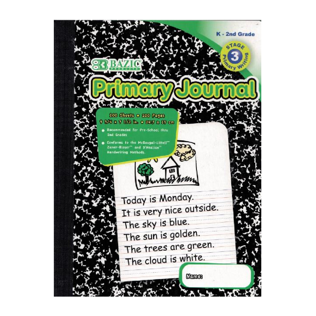 Notebook Primary Journal