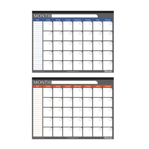 Calendar Deskpad Undated 17x22 [EACH]