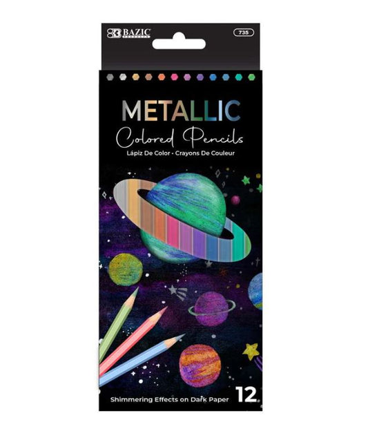 Color Pencil Metallic [pk-12]