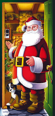 Door Cover Santa Claus