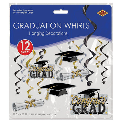 Graduation Whirls- Decoration
