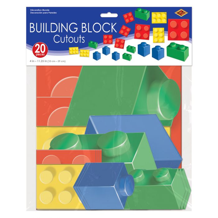 Cutouts Building Blocks (20/pack)