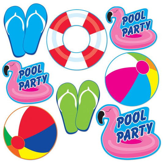 Cutouts Pool Party (pk-8)