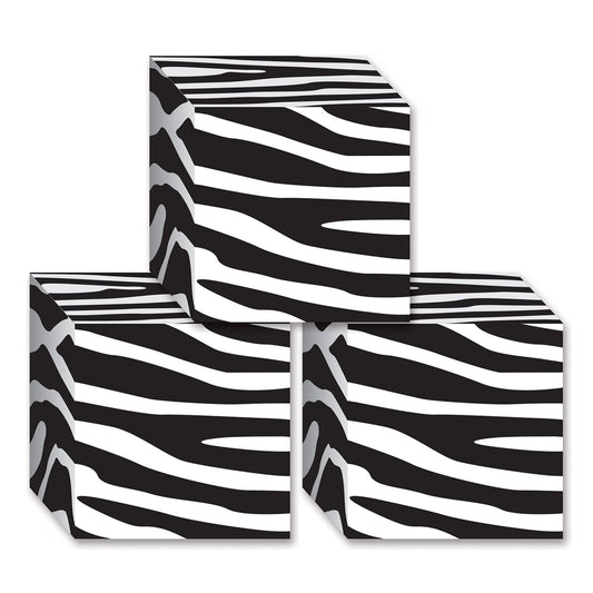 Zebra Print Favor Boxes [pk-3]