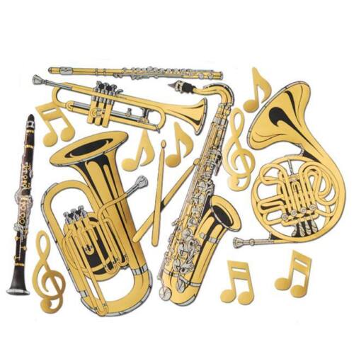 Musical Instrument Cutouts [pk-15]