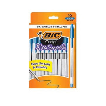 Pen BP Bic Cristal [pk-10]