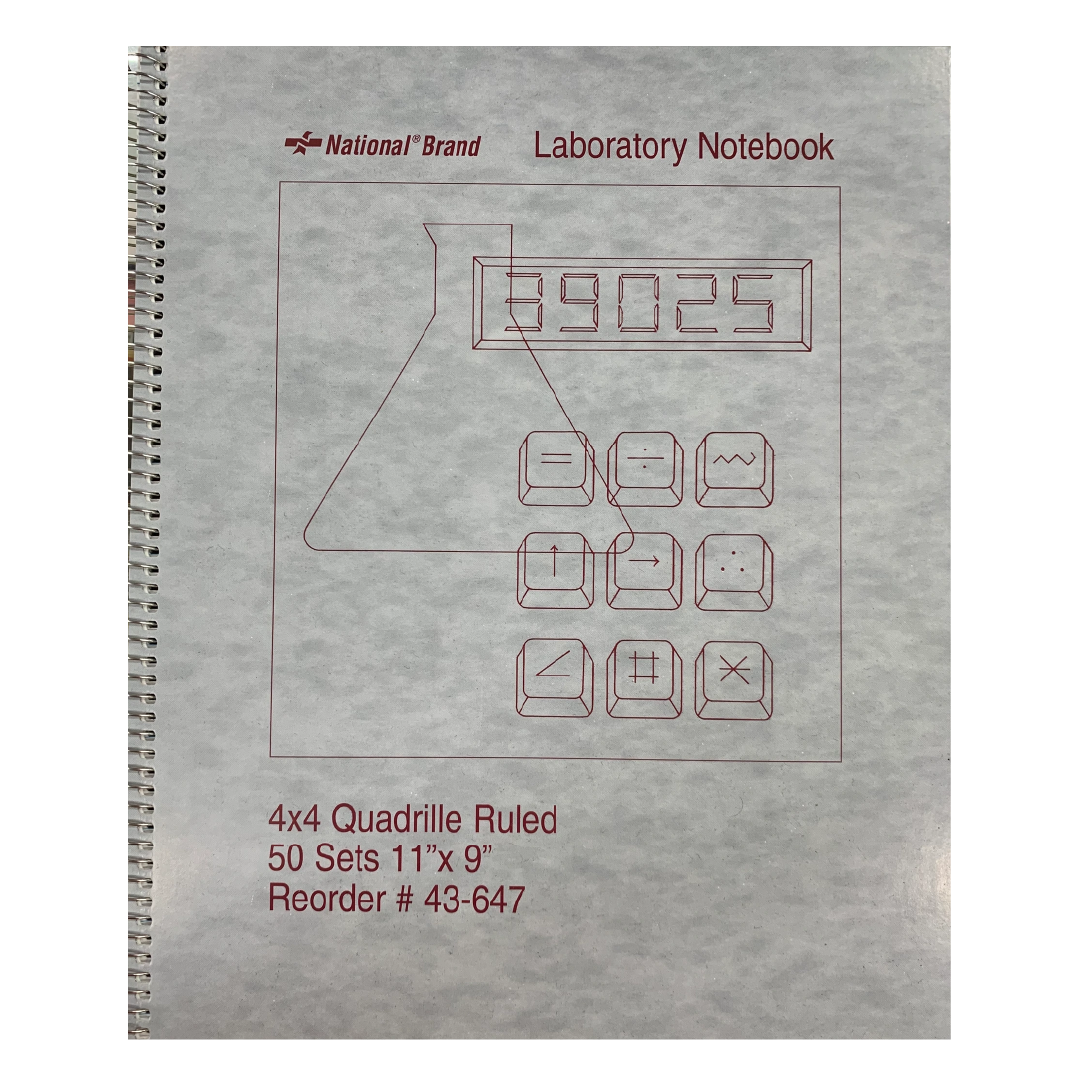 Laboratory Notebook [50 sets]