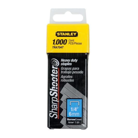 Staples TRA704-1/4" [bx-1000]