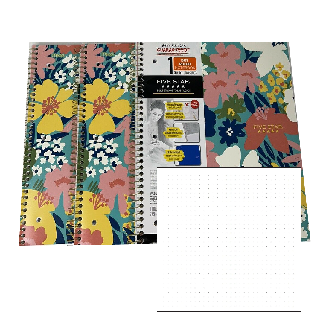 Dot Ruled Notebook – Humacao School Supply