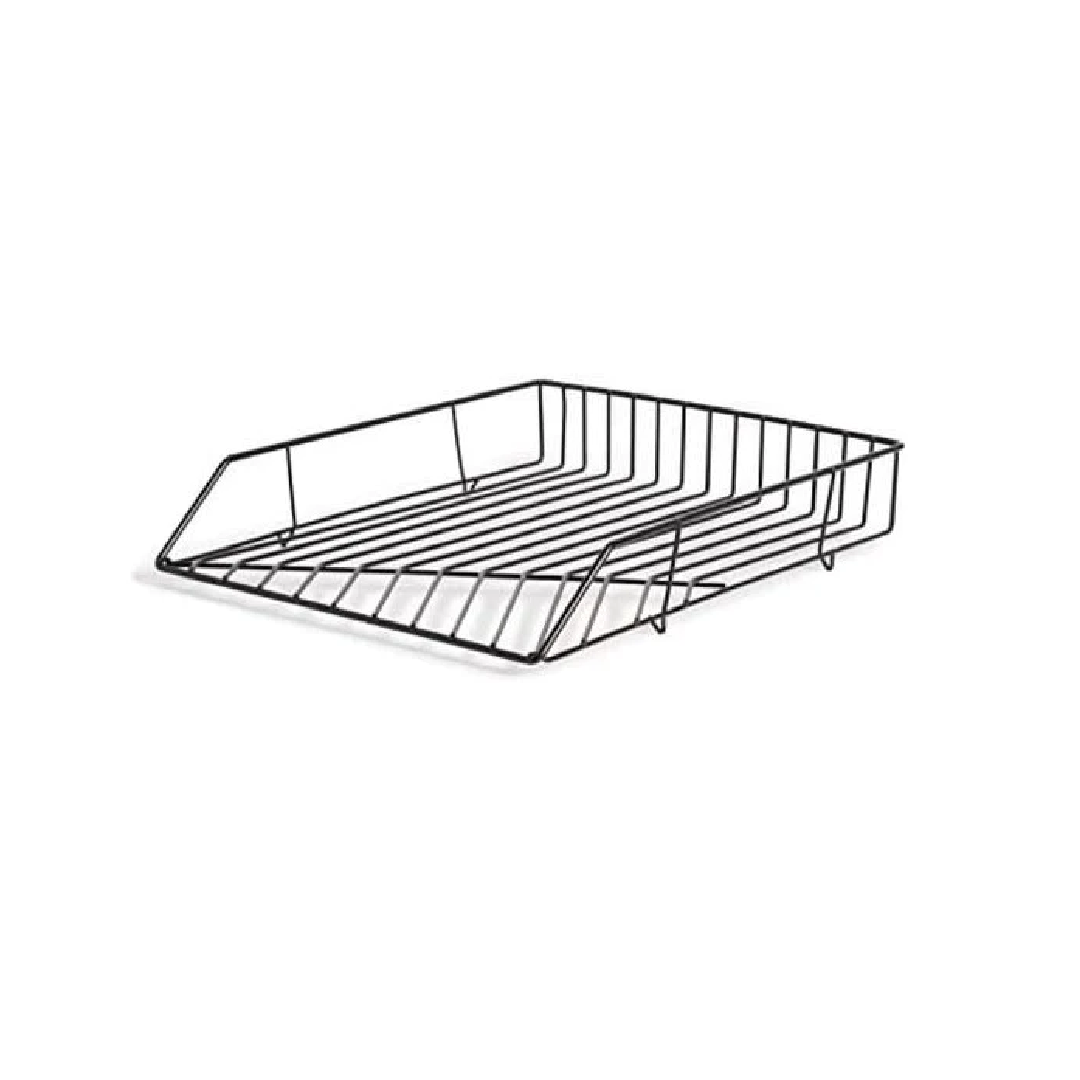 Tray Letter Size- Metal Rack Black