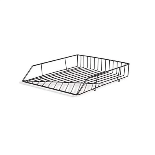 Tray Letter Size- Metal Rack Black