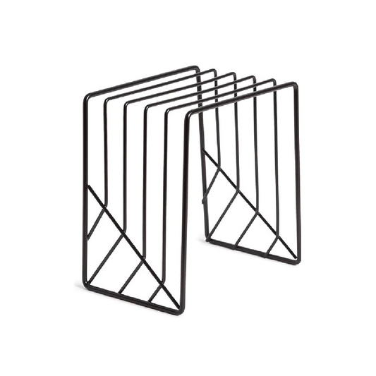 Sorter Letter Size- Metal Rack Black