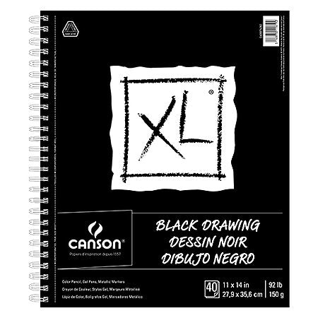 Black Drawing Pad 11" x 14" [EACH]
