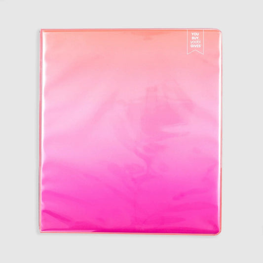 Binder 1' D-Ring Pink Ombre