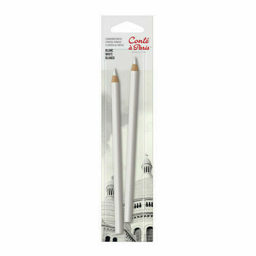 Pencil Pastel Conte White (pk-2)