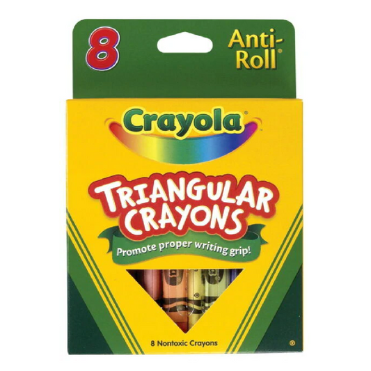 Crayons Triangular Large [pk-8]