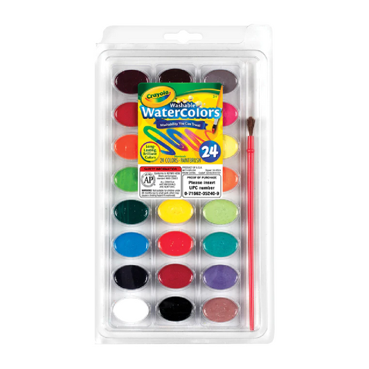Watercolor Pan (24 colors)