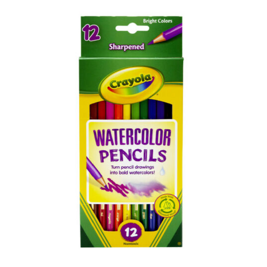 Watercolors Pencils Crayola [pk-12]