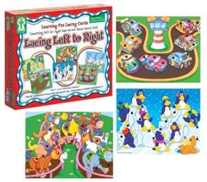 Lacing Cards Left to Right [Ages 3 & Up]
