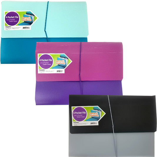 Expanding 4 Pocket File