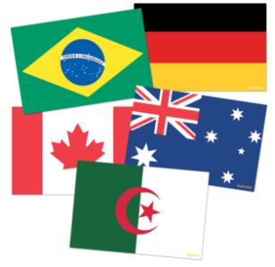 Accents International Flags [pk-72]