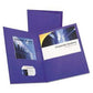 Twin Pocket Folder, Letter Size