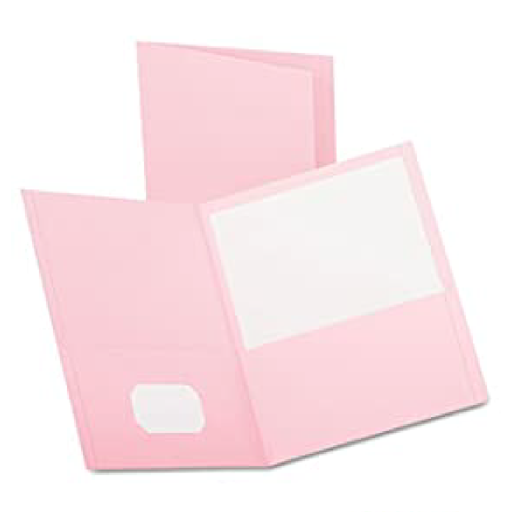 Twin Pocket Folder, Letter Size
