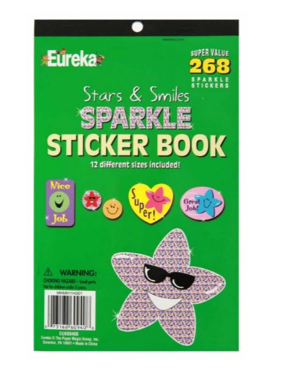 Stars & Smiles SPARKLE Sticker Book [268]