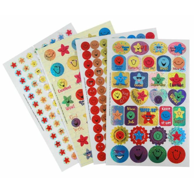 Stars & Smiles SPARKLE Sticker Book [268]