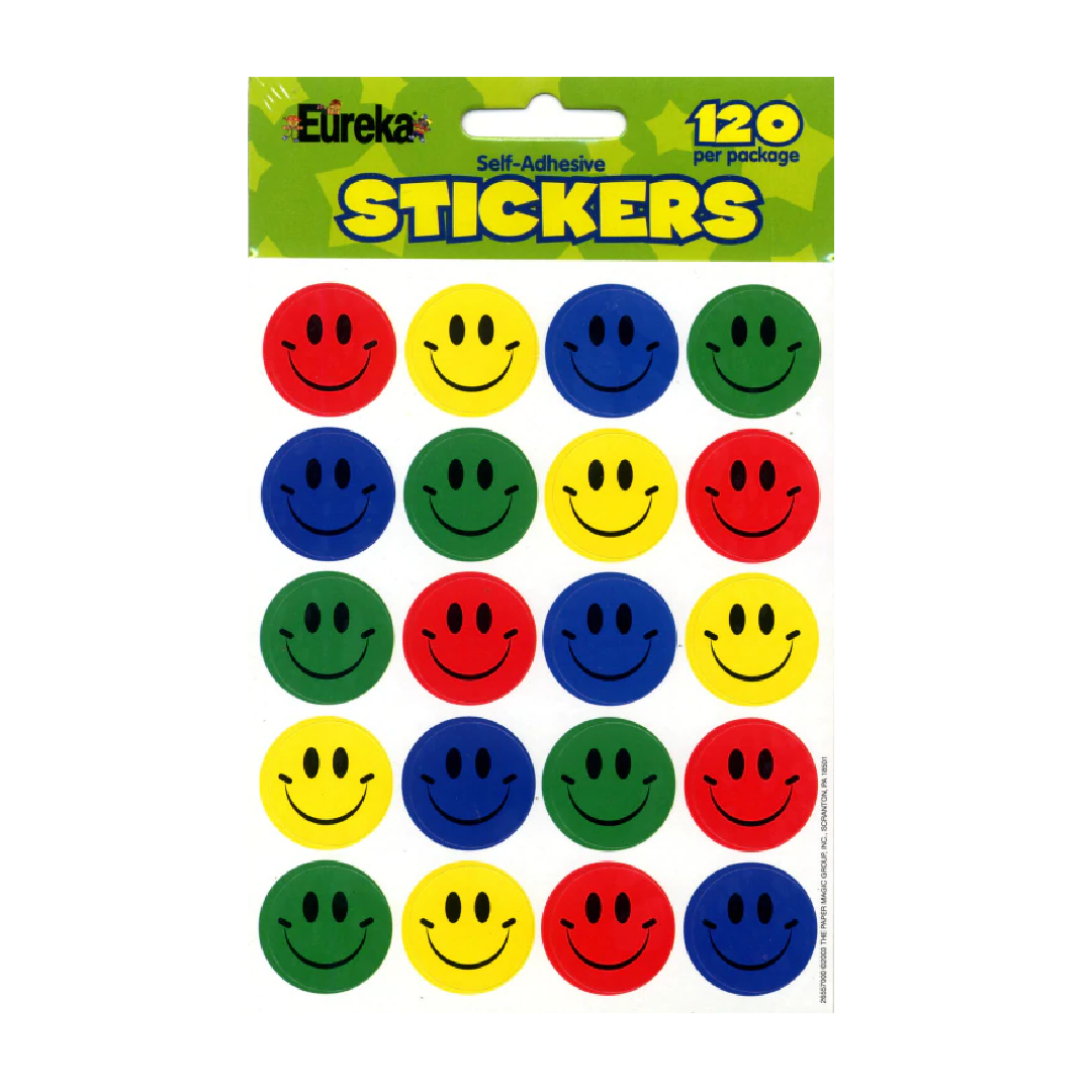 Stickers Primary Smiles [pk-120]