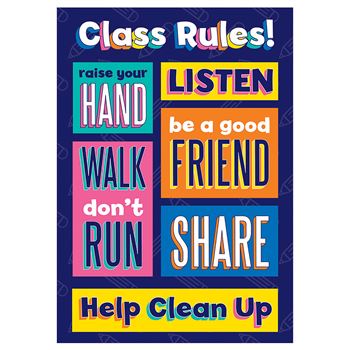 Poster Class Rules
