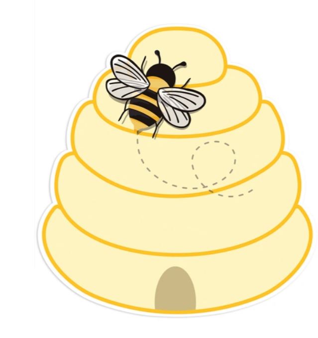 The Hive Beehive Paper Cut-Outs